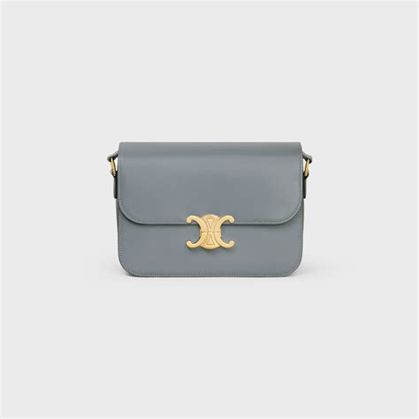 celine triomphe shiny calfskin|CLASSIQUE TRIOMPHE BAG IN SHINY CALFSKIN.